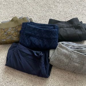 Bundle of 5 pencil skirts - 4P